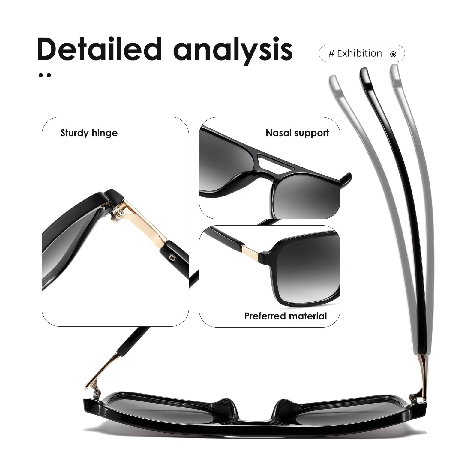 Солнцезащитные очки Retro Kimorn K1649, фото №4