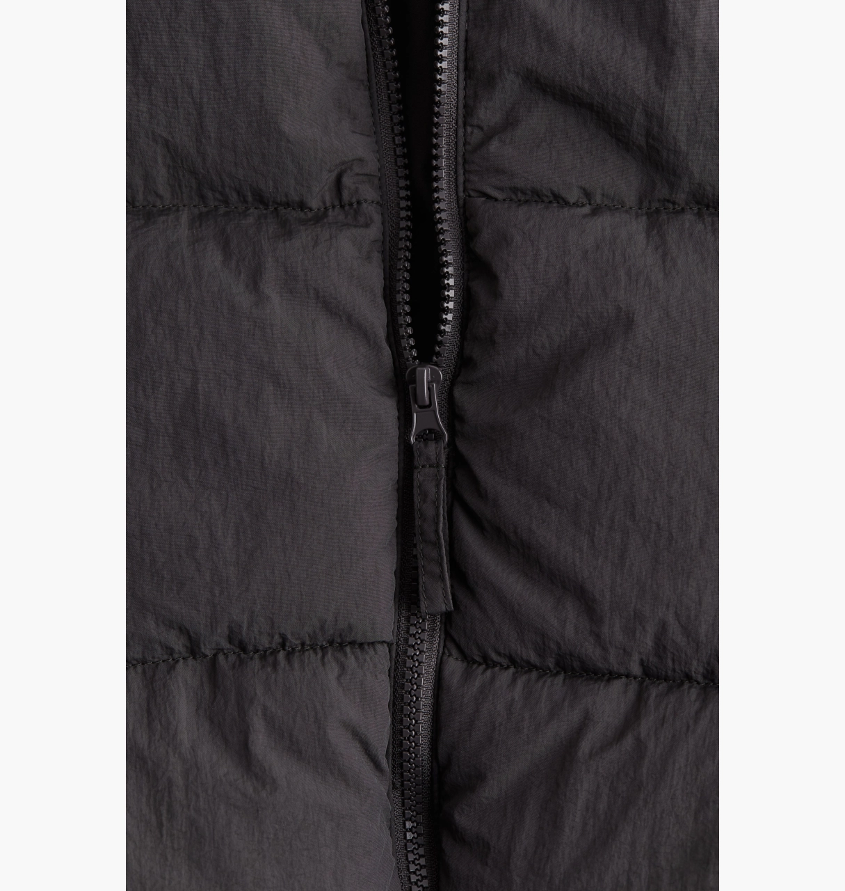 Пуховик H&M Short Puffer Jacket Grey 1228408007 XXS, фото №3