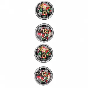 Стрази для нігтів Різдвяні FRCOLOR Декорація для манікюру для творчих нігтів - Фото 1