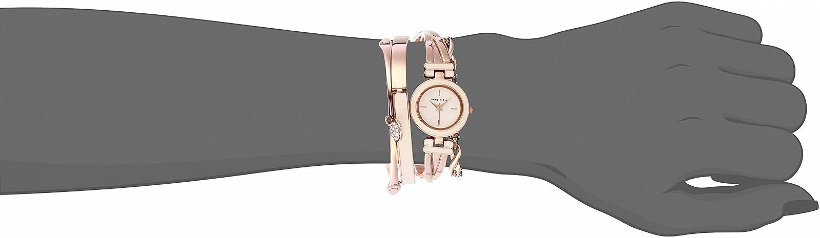 Годинник Anne Klein AK/3284LPST з браслетом Premium Crystal для жінок, фото №3