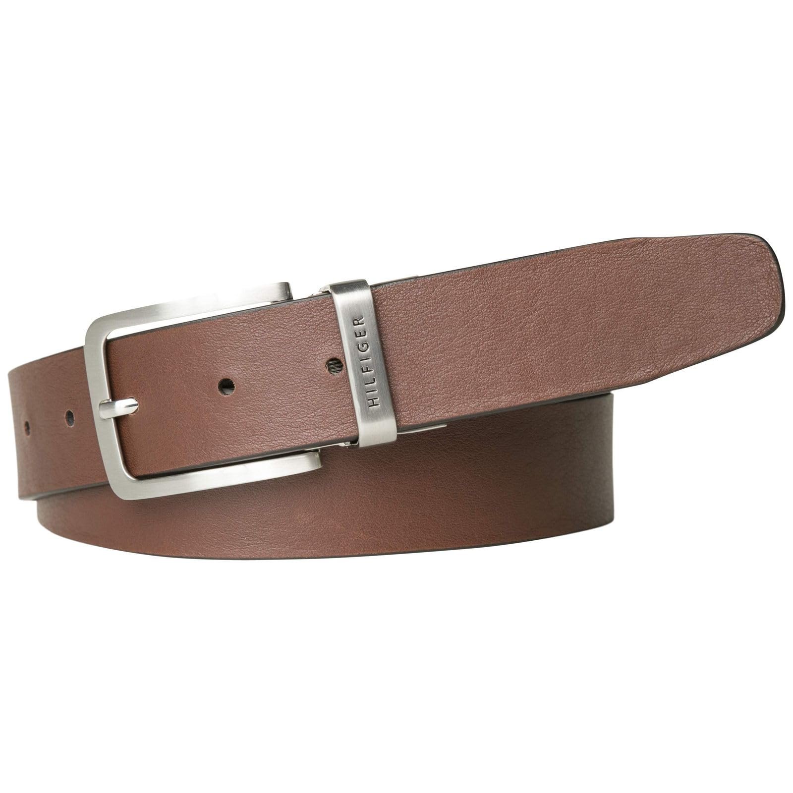 Ремень TOMMY HILFIGER Loop 3.5 REV W90 Коричневый/Testa Di Moro, фото №1