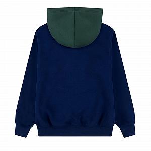 Толстовка на молнии с капюшоном для мальчиков NIKE Jordan MJ Brooklyn - Синий synthetic.ua - Фото 1