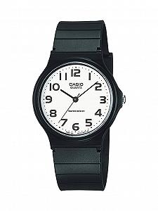 Мужские Часы Casio MQ24-7B2, Черный Резиновый Ремешок - Фото 1