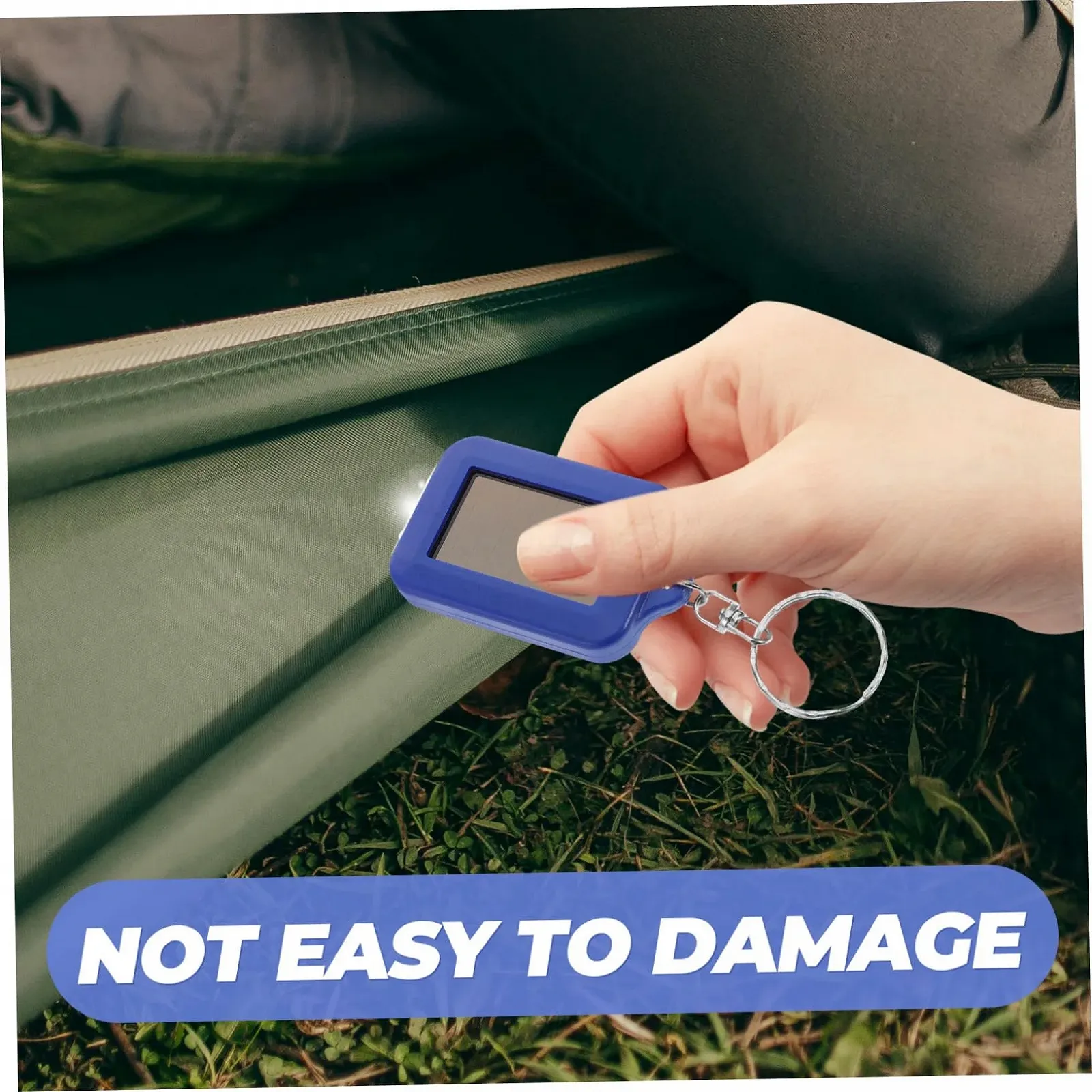 Ліхтарик Брелок Світлодіодний на сонячній батареї для кемпінгу та активного відпочинку Аварійний Перезаряджуваний, фото №9