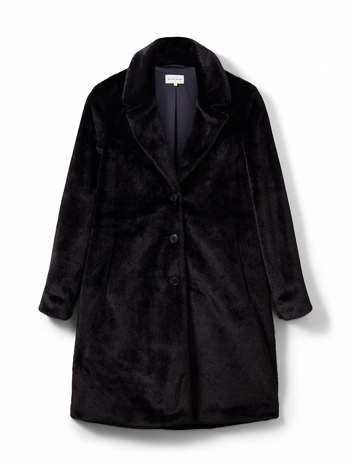 Пальто TOM TAILOR зі штучного хутра, фото №5
