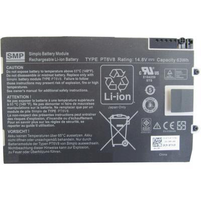 Аккумулятор для ноутбука Dell Alienware M11x PT6V8 63Wh 4300mAh 8cell 14.8V Li-ion A47014, фото №2