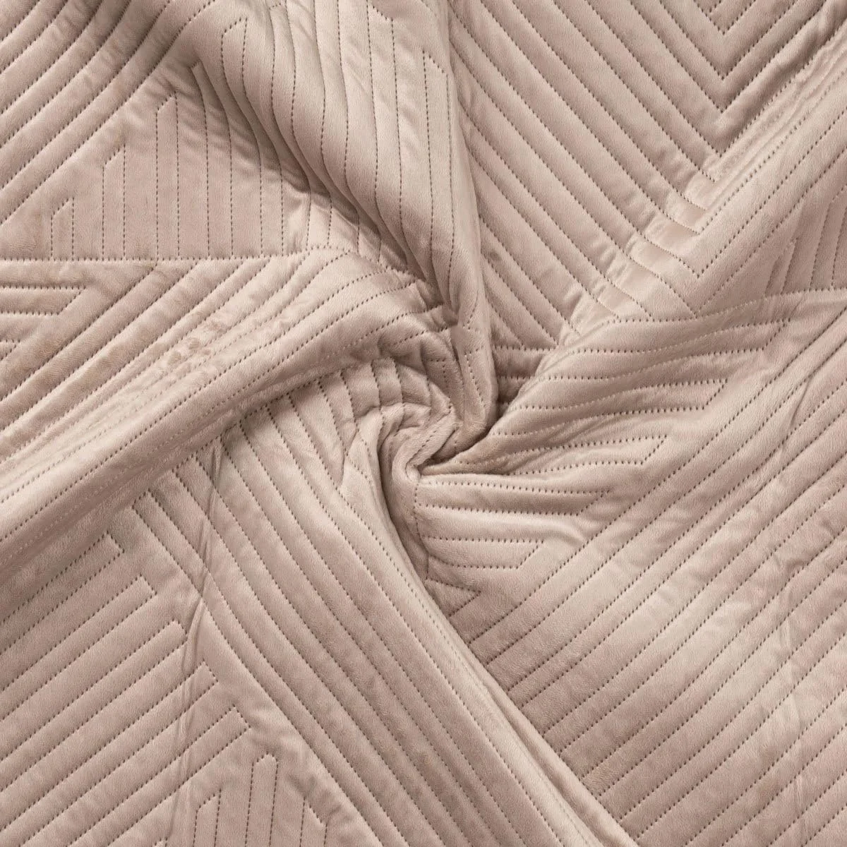 Покрывало Велюровое HOMLA Aurum С Кветочным Узором 220 x 240 см Золотой, фото №7