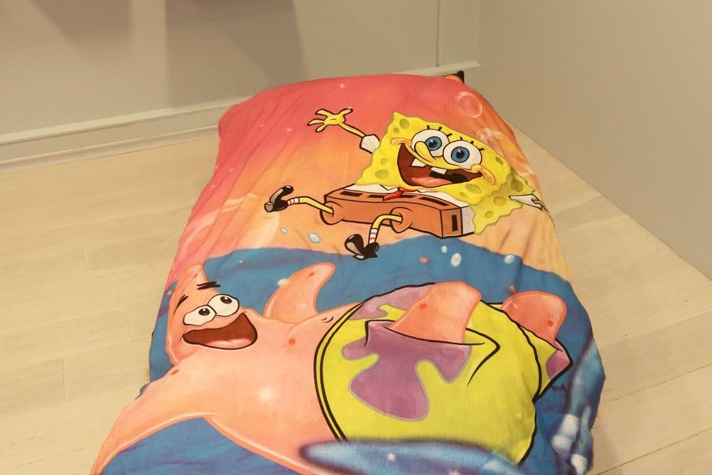 Постільна білизна Klaus Herding GmbH Spongebob Реверсивна, 2 предм., 135 x 200 см, 80 x 80 см, фото №3