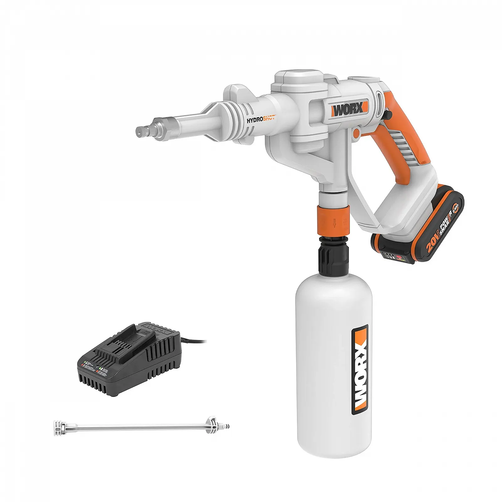 Акумуляторний обприскувач WORX Hydroshot WP650E 20V 1 л з функцією дрібнодисперсного туману, фото №1
