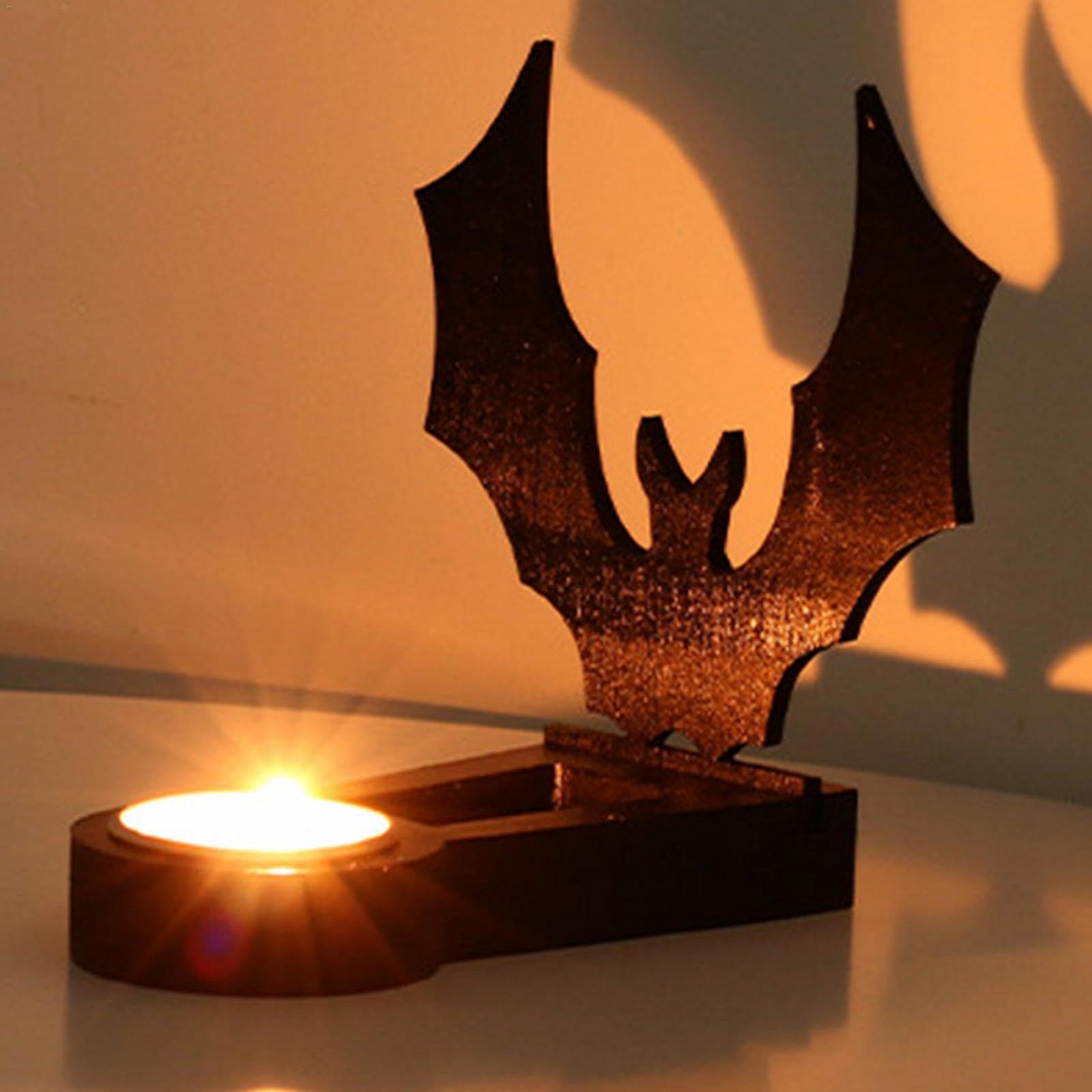 Подсвечник Art Funny Shadow Scary Halloween Black, фото №2