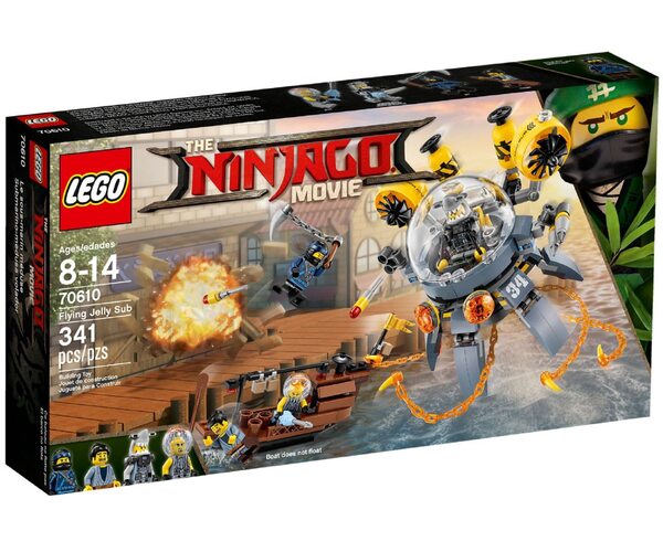 Конструктор LEGO NINJAGO Летающая субмарина Медуза (70610), фото №1