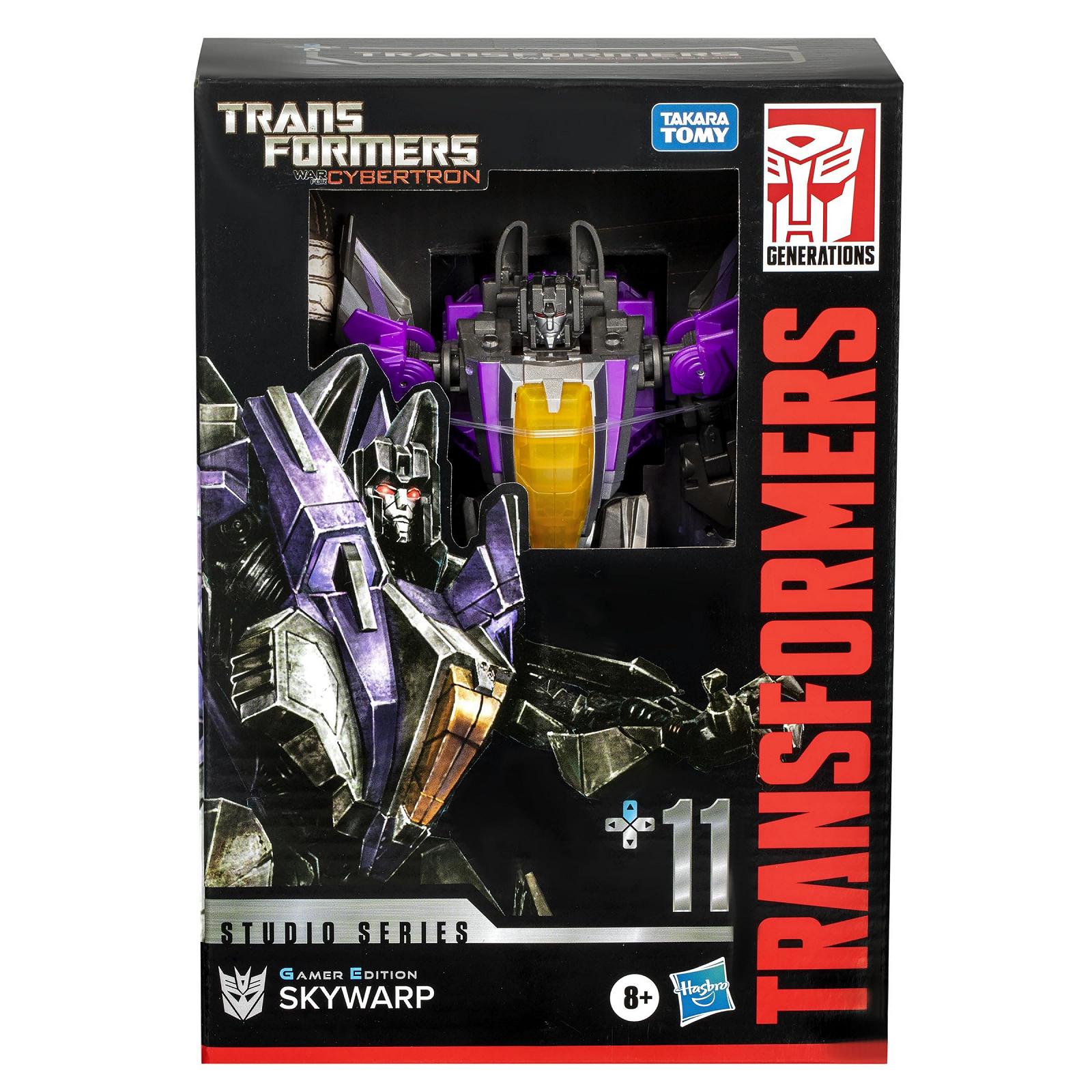Экшн-фигурка Transformers Voyager Class Transformers: Battle for Cybertron 11 Gamer Edition Skywarp, фото №4