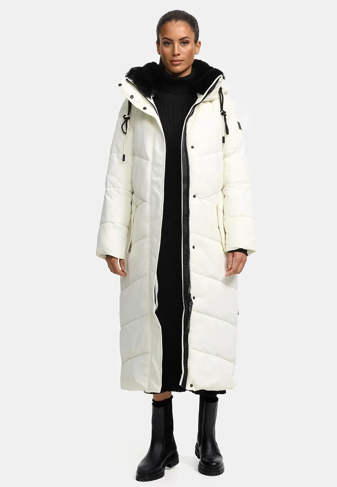 Жіноче зимове пальто Navahoo, тепле стьобане, фото №7