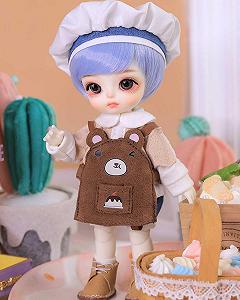 Кукла WENCY BJD 1/8 BJD SD Ball Jointed Doll с полным набором аксессуаров, одеждой, обувью, париком и макияжем для девочек - Фото 1