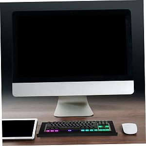 Подставка для клавиатуры акриловая эргономичная HOMSFOU synthetic.ua - Фото 1