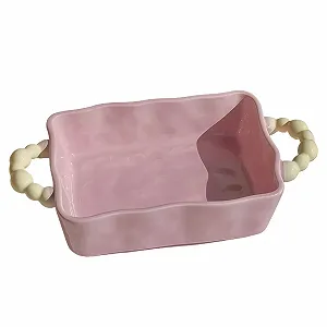 Форма для запікання керамічна прямокутна 700 мл для лазаньї - Фото 1