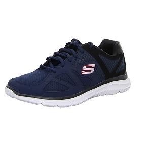 Кроссовки Skechers Satisfaction 58350-bbk synthetic.ua - Фото 1
