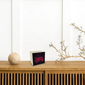 Скарбничка дерев'яна Ретро контролер червона для геймерів synthetic.ua - Фото 1