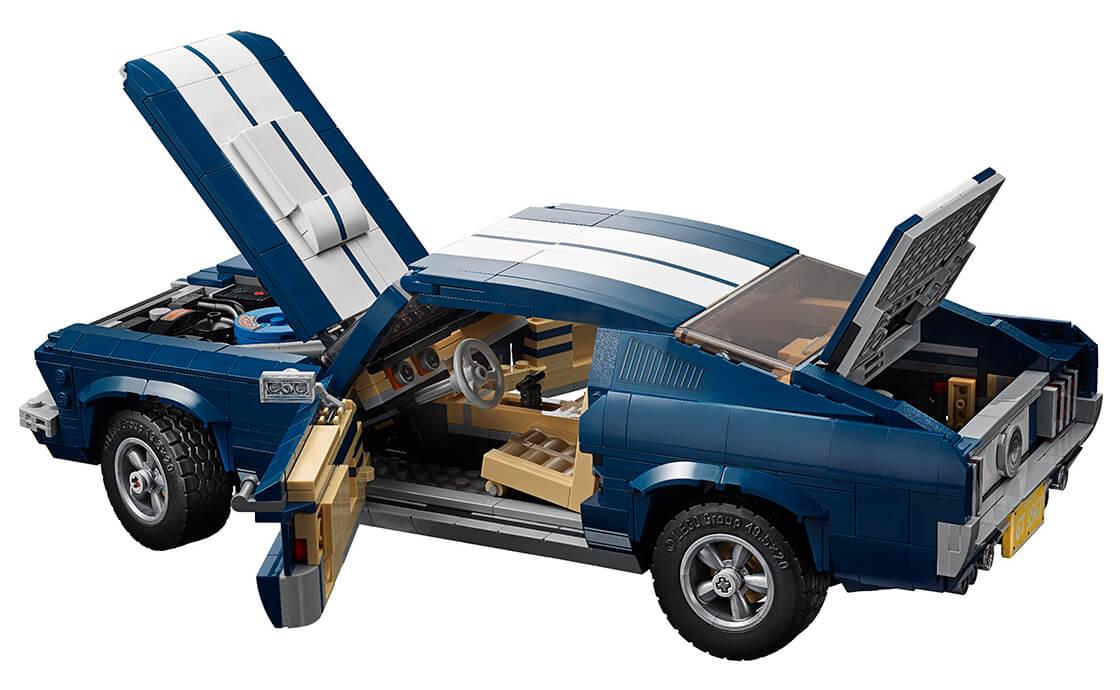 Конструктор LEGO Форд Мустанг Ford Mustang 1471 деталь 10265, фото №7