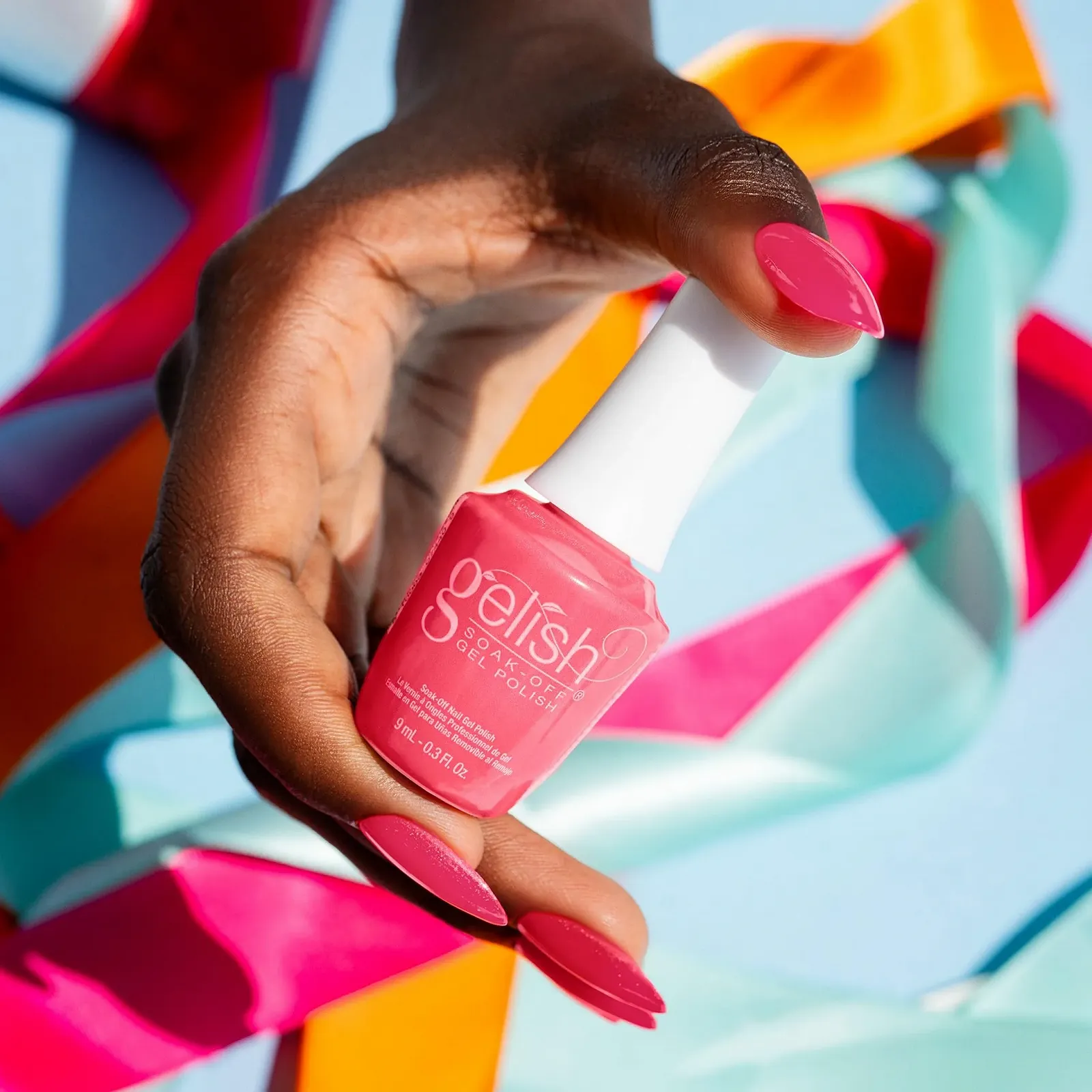 Гель-лак Gelish Mini Hip Hot Coral UV Желто-оранжевый 9 мл, фото №3 Гель-лак Gelish Mini Hip Hot Coral UV Желто-оранжевый 9 мл, фото №3