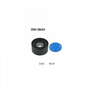 Ролик обводной/направляющий поликлинового ремня SKF VKM 38603 для CHRYSLER MERCEDES-BENZ - Фото 1