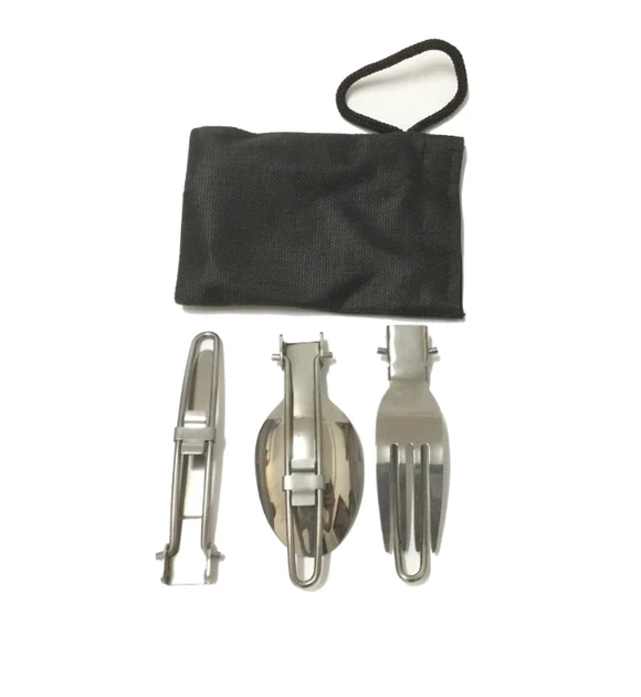 Набор туристической посуды со столовыми приборами HALIN DS-308A, фото №7