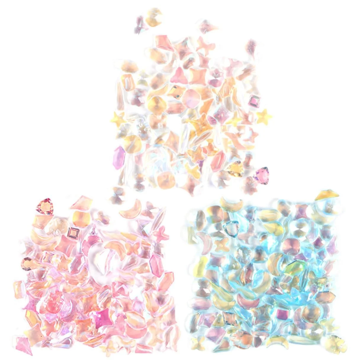 Кришталі для манікюру з смоли PLAFOPE, фото №1