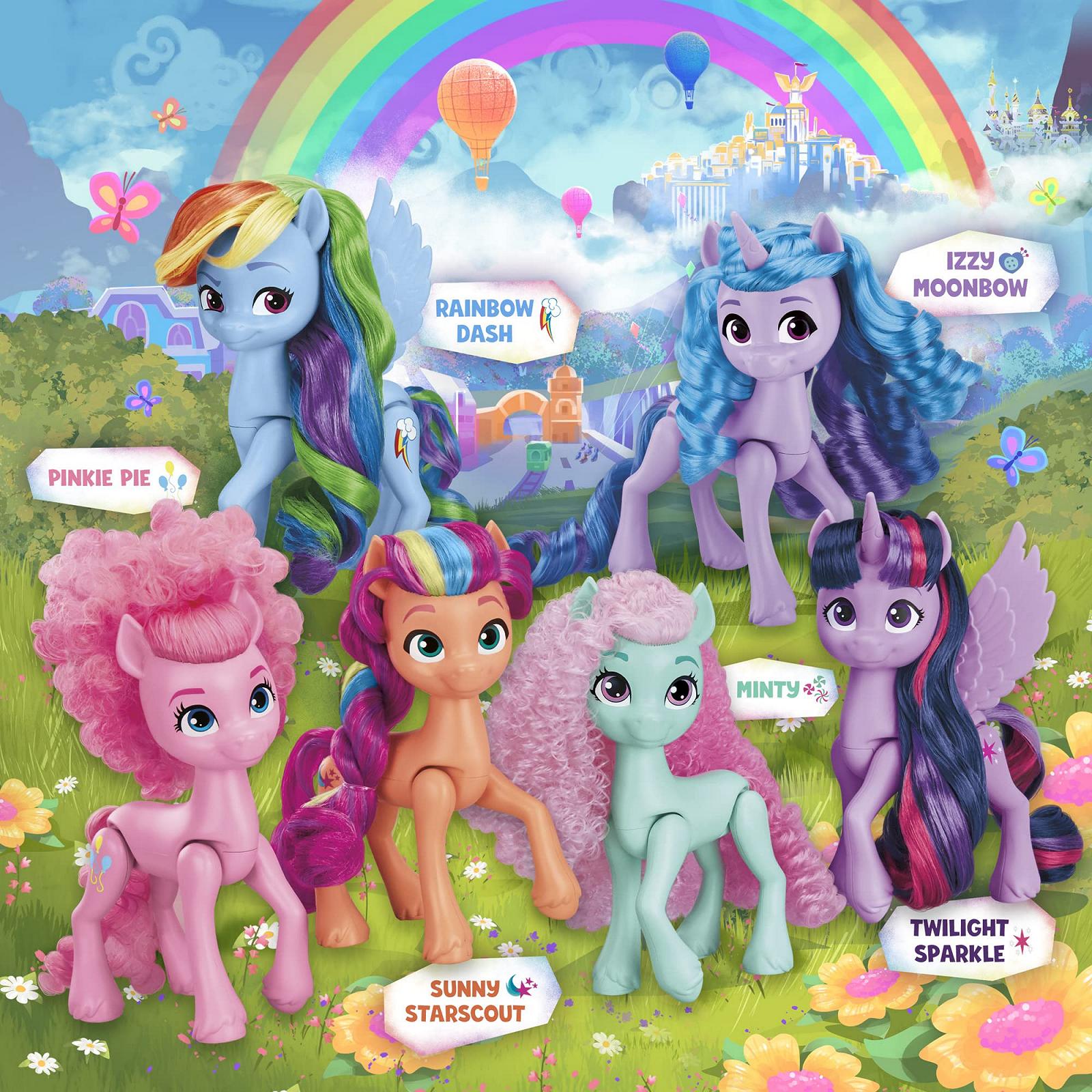 Куклы My Little Pony Generations Rainbow Set 6 Pony Figures (14 см), фото №3 Куклы My Little Pony Generations Rainbow Set 6 Pony Figures (14 см), фото №3