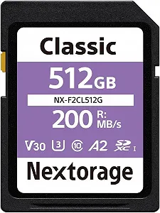 Купити Карта пам'яті Nextorage F2CL NX-F2CL512G 512GB UHS-I SDXC - Фото 1 Карта пам'яті Nextorage F2CL NX-F2CL512G 512GB UHS-I SDXC - Фото 1