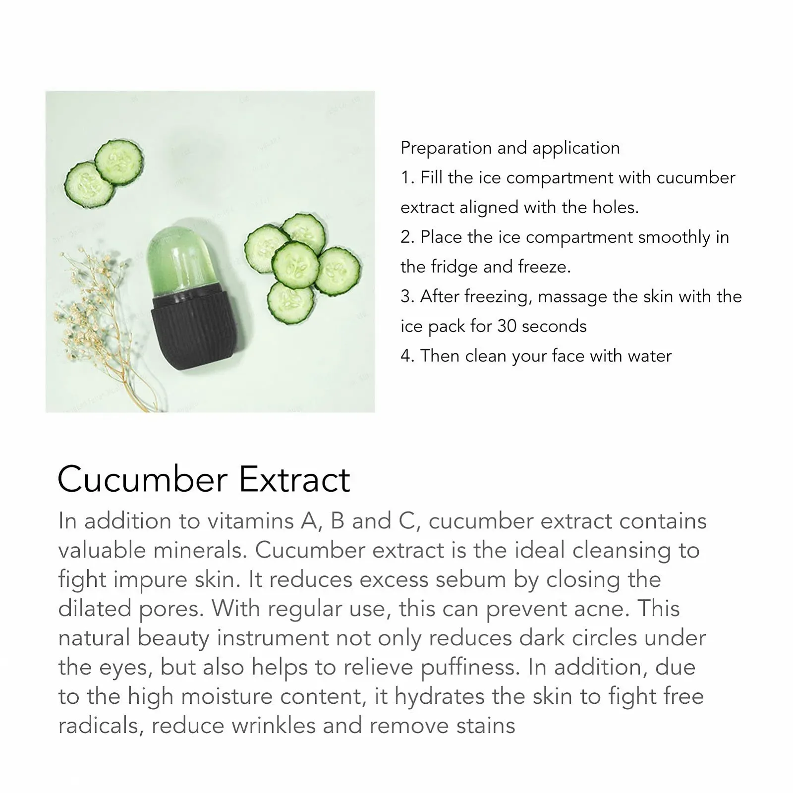 Ролик крижаний Форма для льоду Силіконова, фото №5