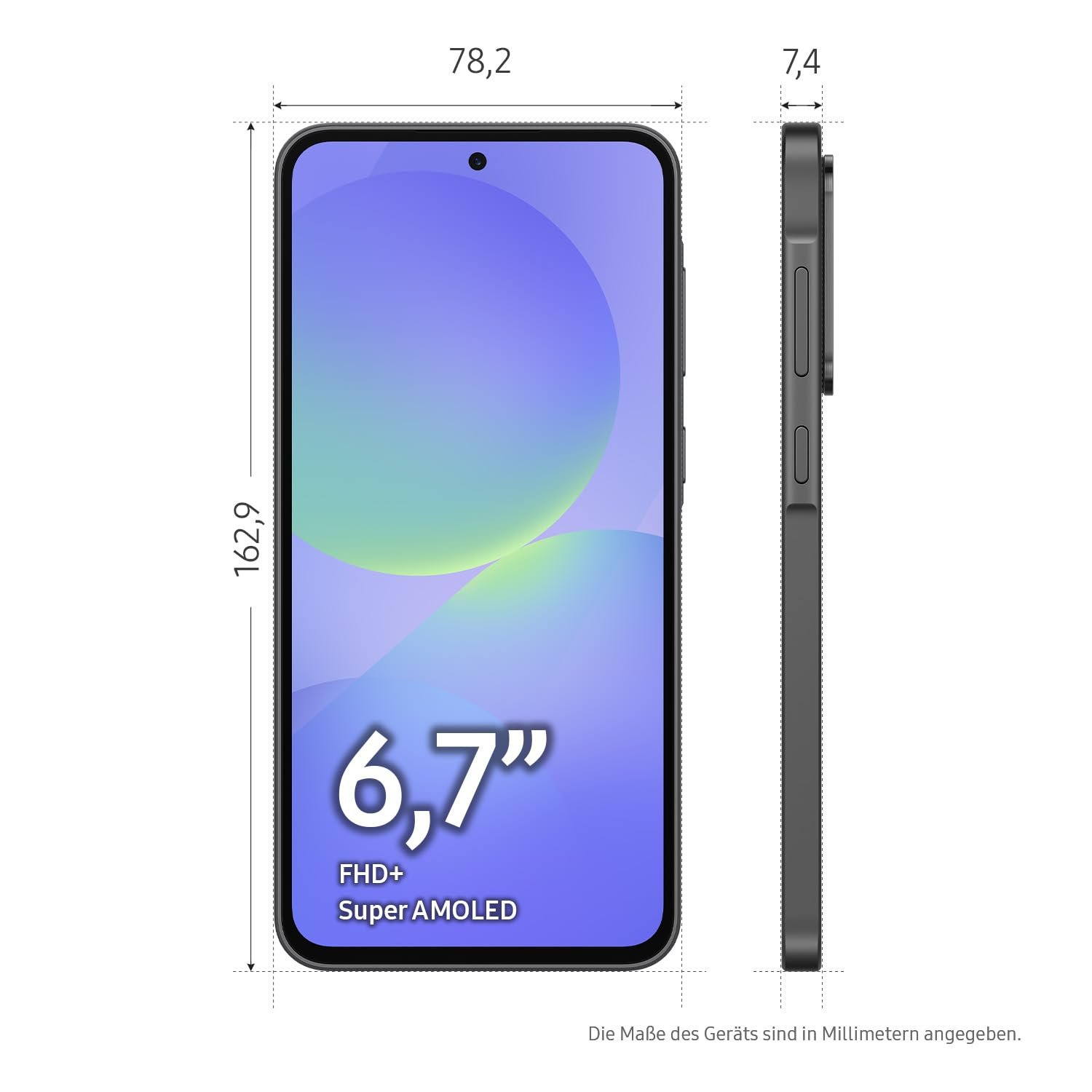 Смартфон Samsung Galaxy A36 5G 8 ГБ 256 ГБ 50 Мп Awesome Black, фото №7 Смартфон Samsung Galaxy A36 5G 8 ГБ 256 ГБ 50 Мп Awesome Black, фото №7