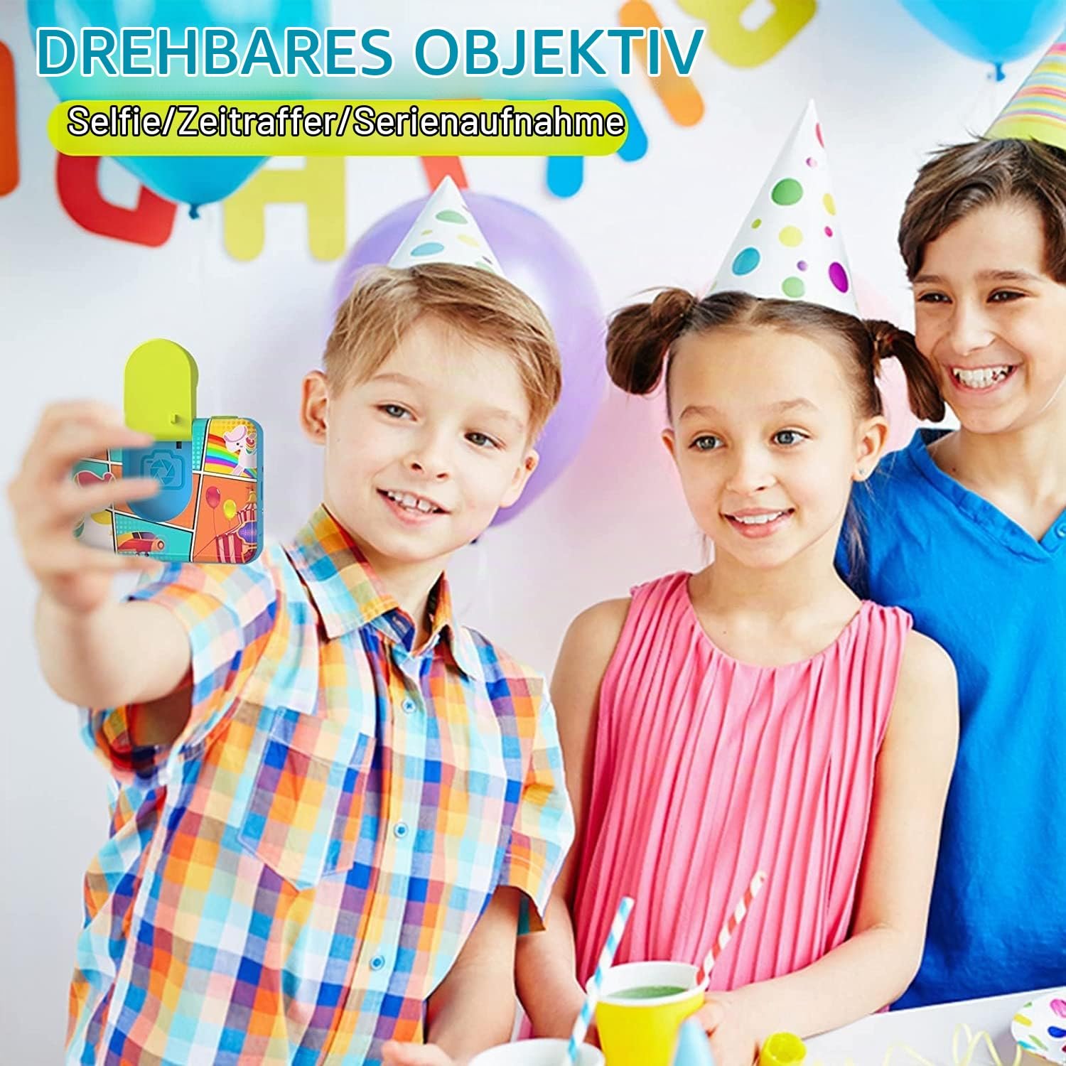 Детская водонепроницаемая экшн-камера CHAKEYAKE 1080P HD 2.0 дюйма 32GB SD Card, фото №5 Детская водонепроницаемая экшн-камера CHAKEYAKE 1080P HD 2.0 дюйма 32GB SD Card, фото №5