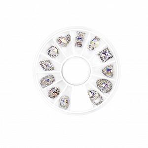 Наклейки для ногтей, Бриллианты, Стразы для маникюра, Аксессуары, Стразы для ногтей, Наклейки для ногтей, Стразы для ногтей, Лак для ногтей, Заклепки для ногтей, Украшения для ногтей - Фото 1