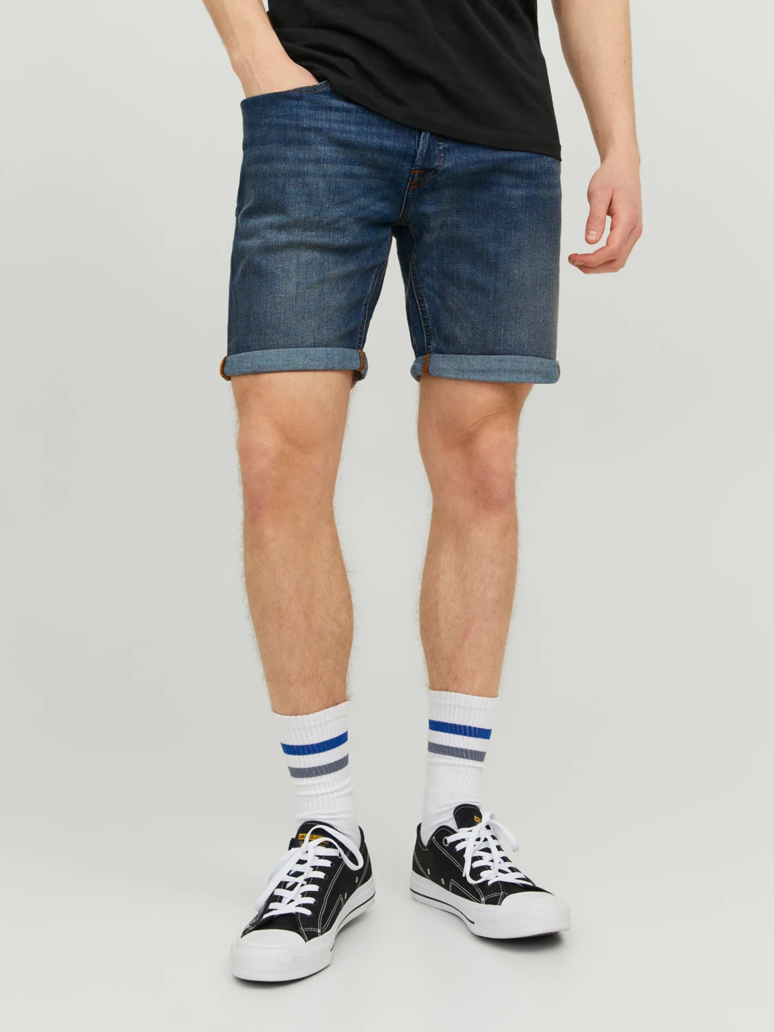 Шорты Jack&Jones ORIGINAL JJIRICK JJORIGINAL SHORTS AM 626 12225899 Темно-синій S, фото №1