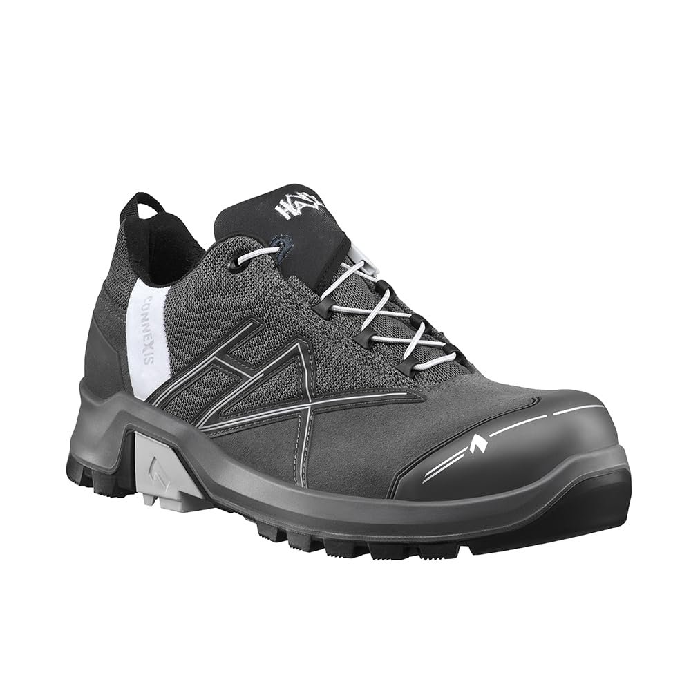 Кросівки HAIX CONNEXIS Safety+ GTX low/grey-Silver, фото №1 Кросівки HAIX CONNEXIS Safety+ GTX low/grey-Silver, фото №1