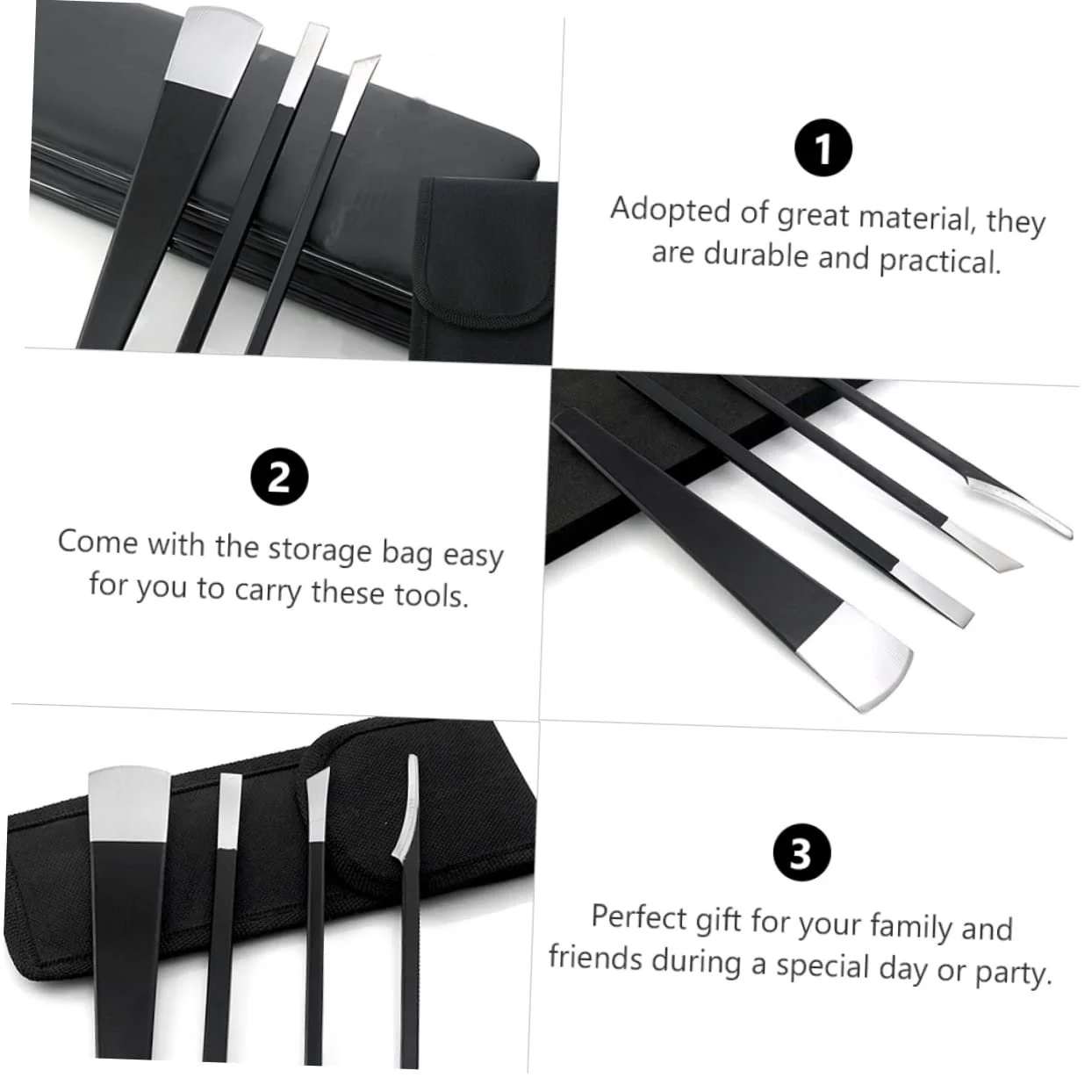 Набір для педикюру OATIPHO 4 шт. Професійний, фото №6