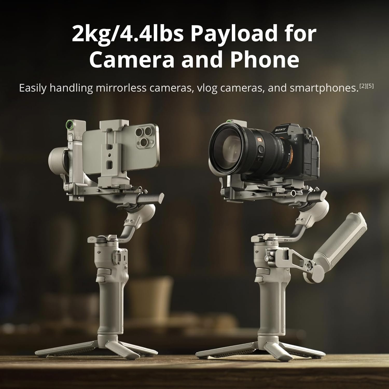 Стедікам DJI RS4 Mini Combo Silver, фото №5
