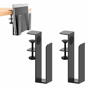 Держатель для ноутбука подвесной (2 шт.) Регулируемый для стола для офиса и дома - Фото 1