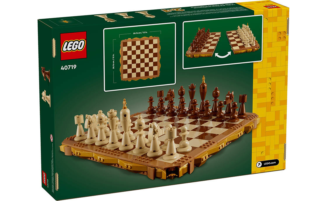 Конструктор Лего 40719 Традиционный шахматный набор, фото №3 Конструктор Лего 40719 Традиционный шахматный набор, фото №3