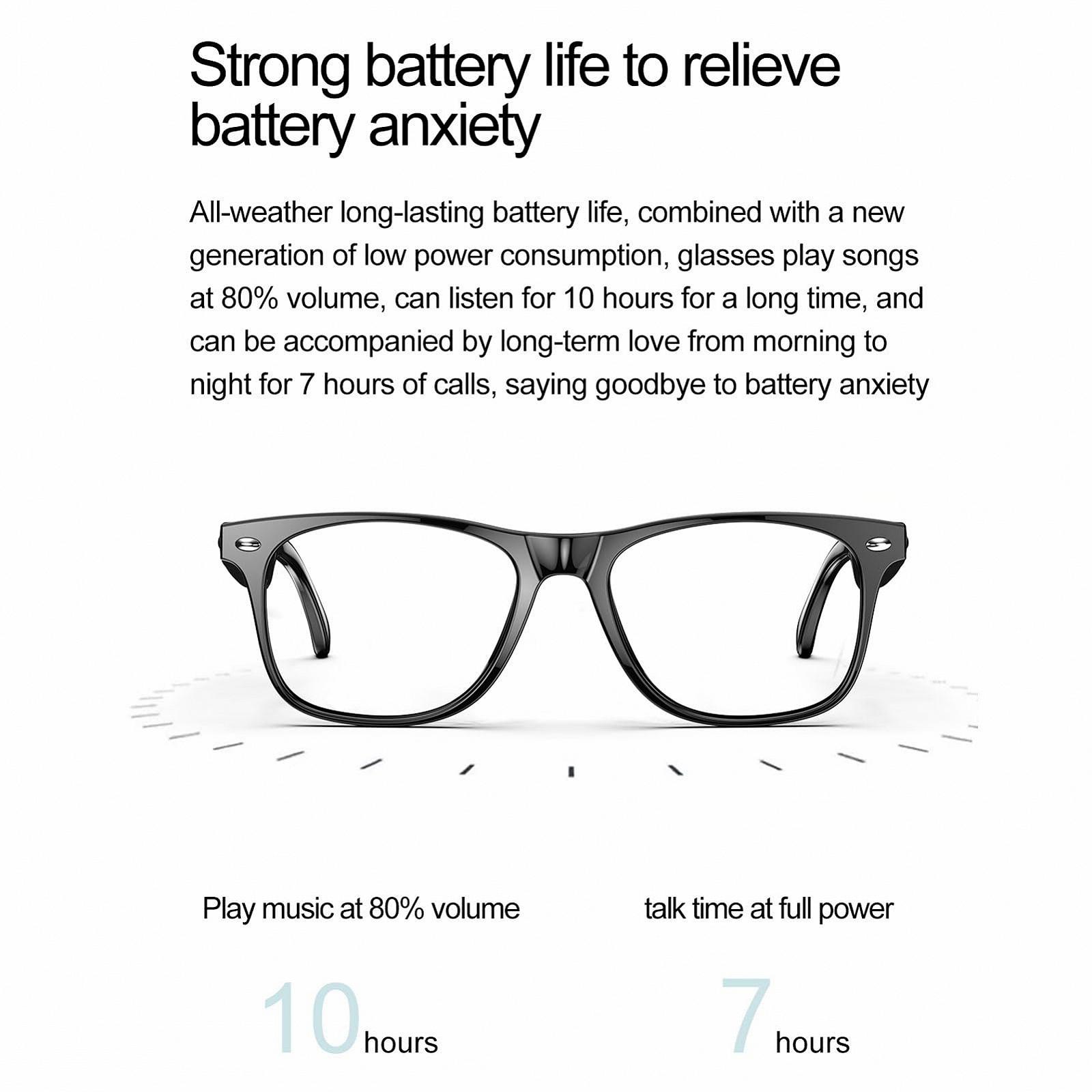 Умные очки-переводчик Bluetooth Водонепроницаемые 163 языка Поддержка приложений, фото №4