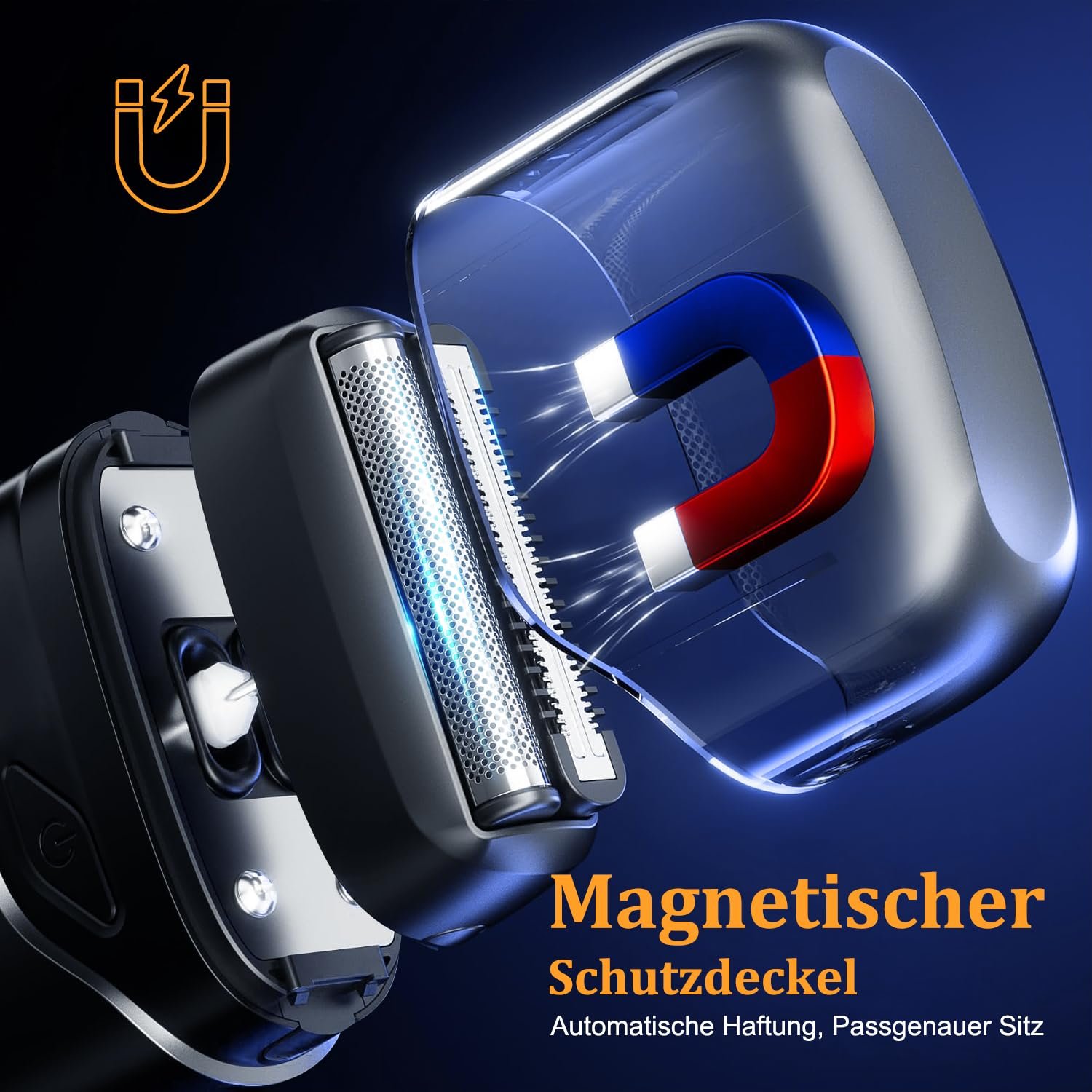 Электробритва сеточная IPX7 USB 90 минут, фото №8 Электробритва сеточная IPX7 USB 90 минут, фото №8