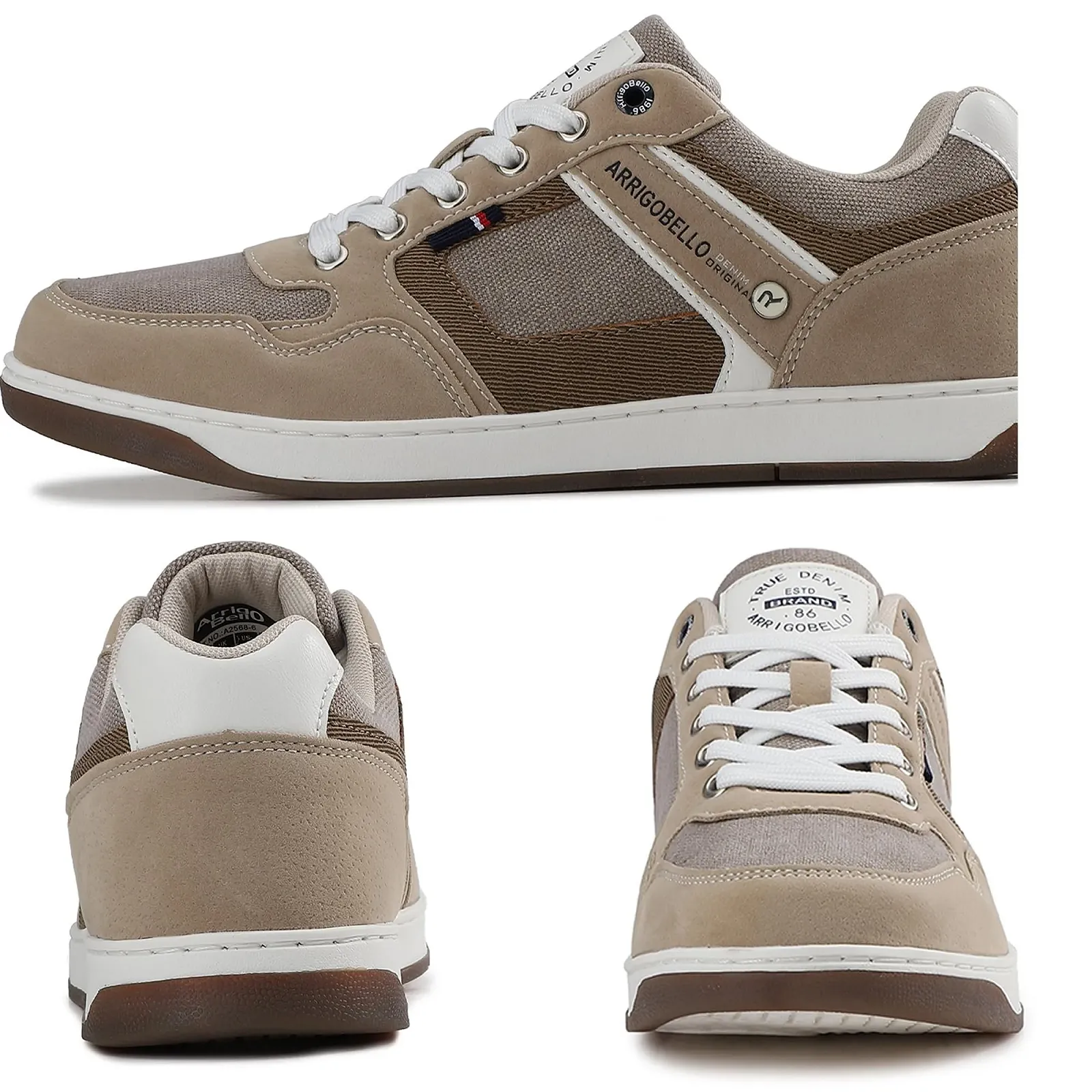 Кросівки ARRIGO BELLO Повсякденні Чоловічі Зі штучної шкіри Дихаючі Спортивні Формальні Класичні, фото №2 Кросівки ARRIGO BELLO Повсякденні Чоловічі Зі штучної шкіри Дихаючі Спортивні Формальні Класичні, фото №2