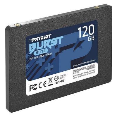Внутренний накопитель Patriot SSD 2.5" 120GB Burst Elite PBE120GS25SSDR, фото №2