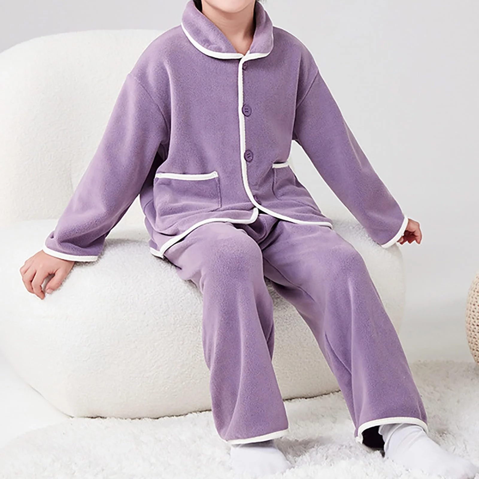 Плюшевий одяг VYLYNL для хлопчиків для маленьких дітей, осінньо-зимовий, фото №4