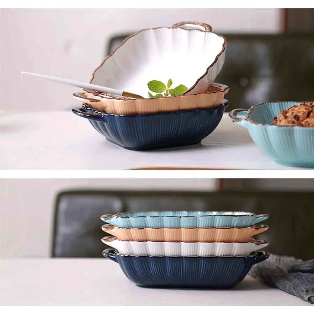 Форма для запекания Dxcaicc прямоугольная с двойными ручками текстурированная оранжевая, фото №7