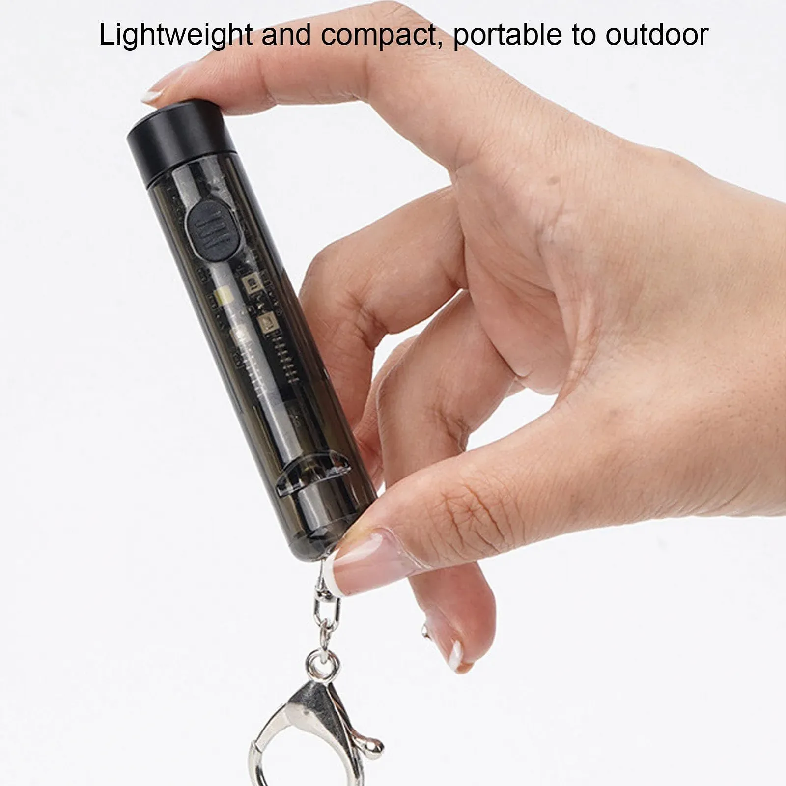 Фонарик USB C Брелок Перезаряжаемый Многофункциональный Мини Портативный Легкий Аварийный Уличный Фонарик со Свистком для Кемпинга Пешего Туризма, фото №3 Фонарик USB C Брелок Перезаряжаемый Многофункциональный Мини Портативный Легкий Аварийный Уличный Фонарик со Свистком для Кемпинга Пешего Туризма, фото №3