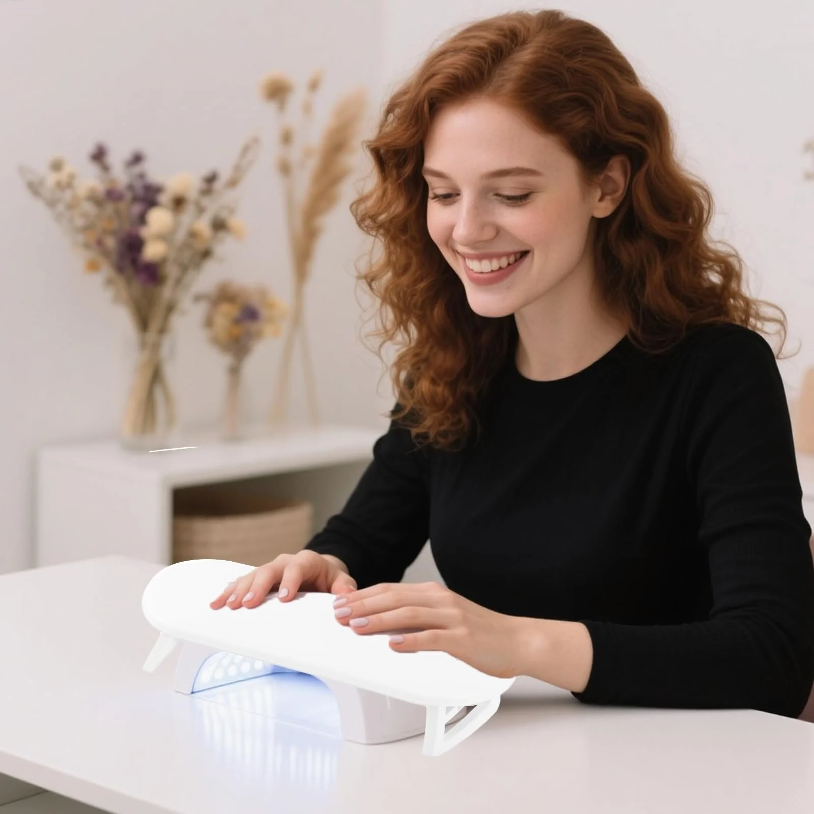 Подставка под руку для маникюра Белая, эргономичная, фото №3