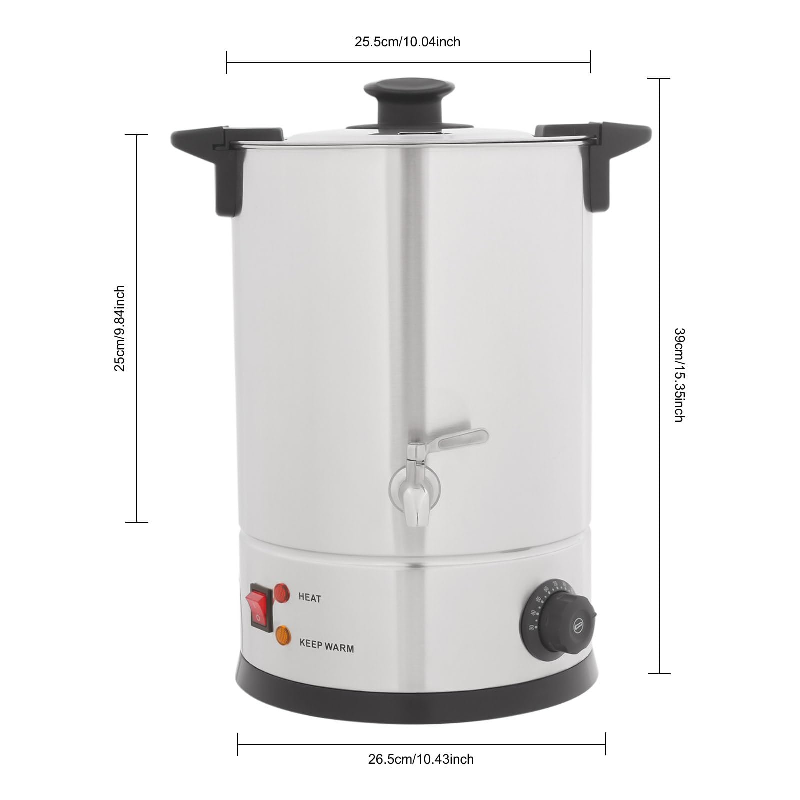Воскоплав 12L с краном и LED-дисплеем 1800W, фото №2 Воскоплав 12L с краном и LED-дисплеем 1800W, фото №2