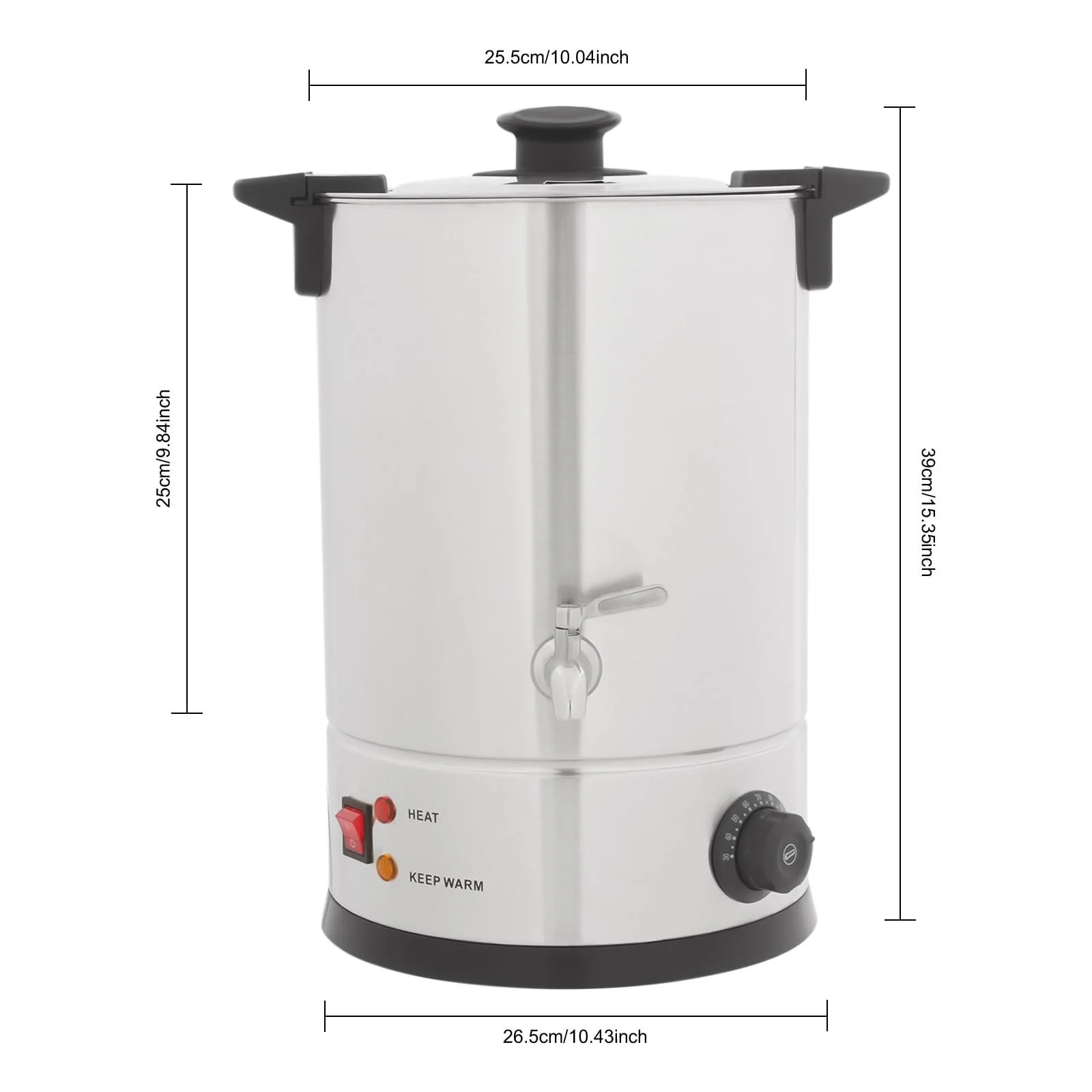 Воскоплав 12L с краном и LED-дисплеем 1800W, фото №2 Воскоплав 12L с краном и LED-дисплеем 1800W, фото №2