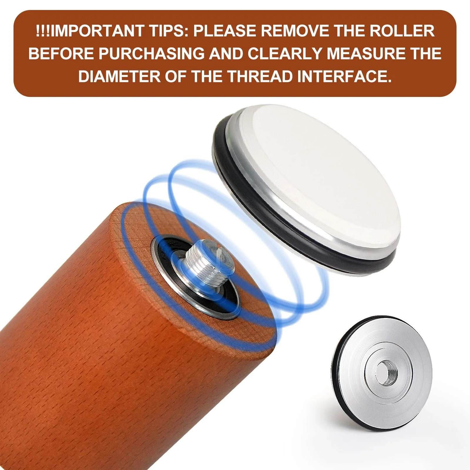 Змінні диски для точилки Horl Rolling Sharpener алмазні 1000 M12 58 мм, фото №3